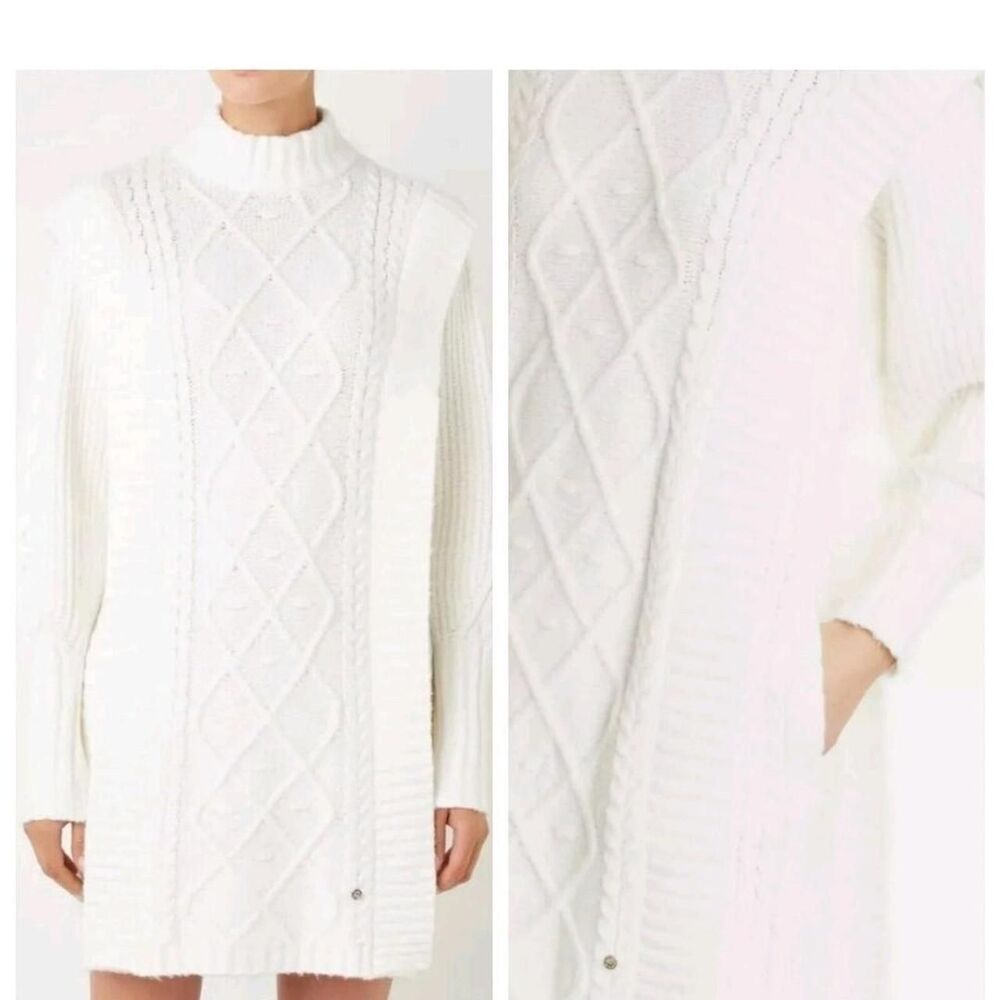 Ted-baker Women's White and Cream Dress